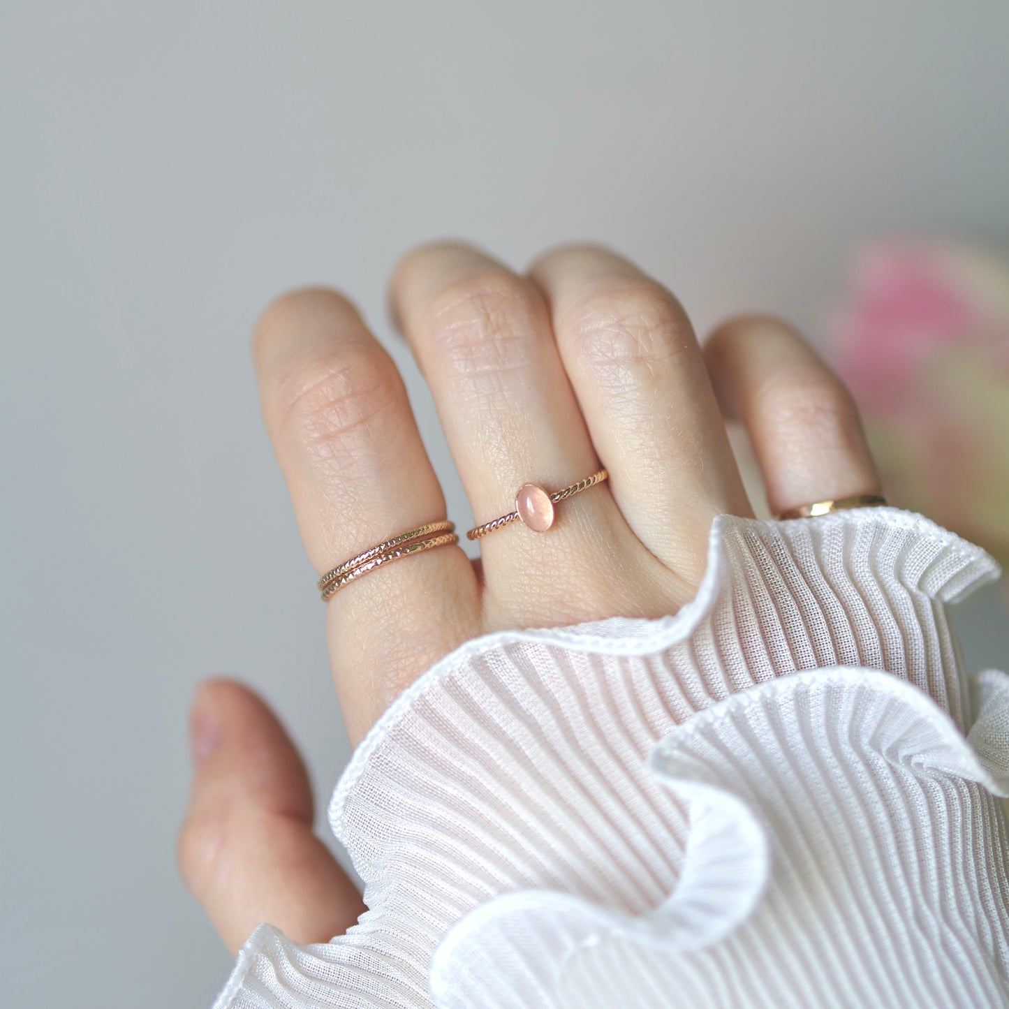 VIRE ROSA OVAL